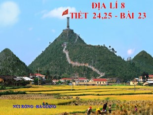 Bài giảng Địa lý 8 - Bài 23: Vị trí, giới hạn, hình dạng lãnh thổ Việt Nam
