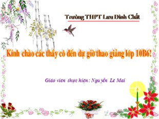 Bài giảng Lịch sử Lớp 7 - Bài 5: Trung Quốc phong kiến (Tiết 2) - Nguyễn Lê Mai