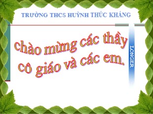 Bài giảng Ngữ văn Lớp 7 - Tiết 19: Từ Hán Việt - Trường THCS Huỳnh Thúc Kháng