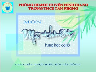 Bài giảng Mĩ thuật Lớp 6 - Bài 24: Thường thức mỹ thuật - Giới thiệu một số tranh dân gian Việt Nam