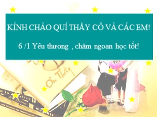 Bài giảng Ngữ văn Lớp 6 - Tiết 102: Tập làm thơ bốn chữ