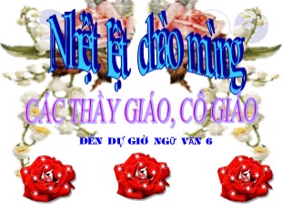 Bài giảng Ngữ văn Lớp 6 - Tiết 23: Chữa lỗi dùng từ