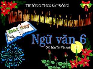 Bài giảng Ngữ văn 6 - Tiết 73: Văn bản Bài học đường đời đầu tiên - Trần Thị Vân Anh