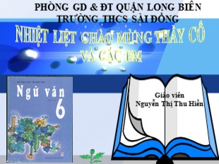 Bài giảng Ngữ văn 6 - Tiết 75: Phó từ - Nguyễn Thị Thu Hiền