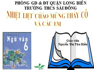 Bài giảng Ngữ văn 6 - Tiết 83: So sánh - Nguyễn Thị Thu Hiền