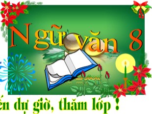 Bài giảng Ngữ văn 8 - Tiết 5+6: Trong lòng mẹ