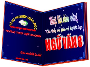 Bài giảng Ngữ văn Lớp 8 - Tiết 4: Tính thống nhất về chủ đề của văn bản - Lê Thị Lan Anh