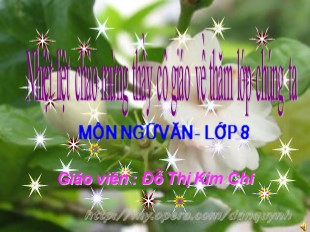 Bài giảng Ngữ văn Lớp 8 - Tiết 75: Câu nghi vấn - Đỗ Thị Kim Chi