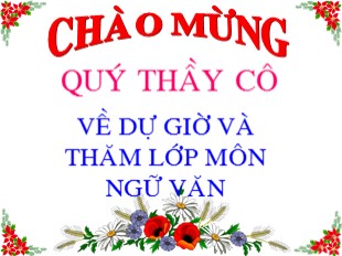 Bài giảng Ngữ văn Lớp 9 - Tiết 106: Chó sói và cừu trong thơ ngụ ngôn của La Phông-ten