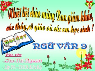 Bài giảng Ngữ văn Lớp 9 - Tiết 79: Ôn tập làm văn - Chu Thị Ngoan