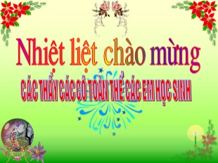 Bài giảng Toán Lớp 8 - Tiết 33: Phép chia các phân thức đại số