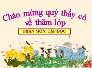 Bài giảng Tiếng Việt 5 - Tuần 12: Hành trình của bầy ong