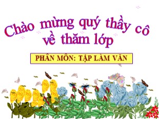 Bài giảng Tiếng Việt 5 - Tuần 12: Luyện tập tả người