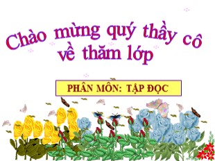 Bài giảng Tiếng Việt 5 - Tuần 29: Tập đọc Con gái