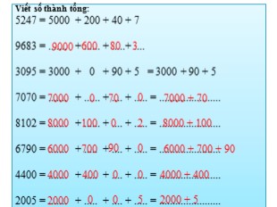 Bài giảng Toán 3 - Tuần 19: Các số có bốn chữ số (Tiết 3)