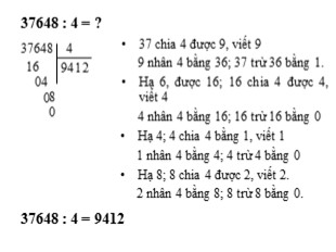 Bài giảng Toán 3 - Tuần 31: Chia số có 5 chữ số cho số có 1 chữ số