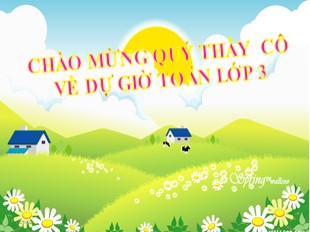 Bài giảng Toán Lớp 3 - Tuần 5: Tìm một trong các phần bằng nhau của một số