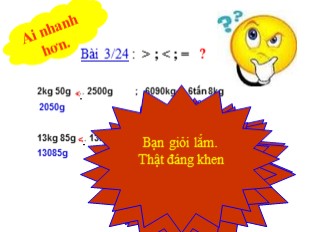 Bài giảng Toán Lớp 5 - Tuần 5: Luyện tập