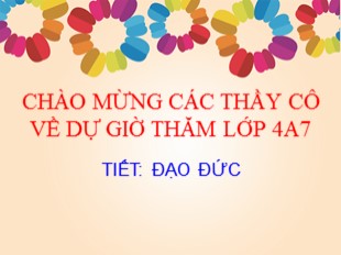 Bài giảng Đạo đức Lớp 4 - Bài: Tiết kiệm tiền