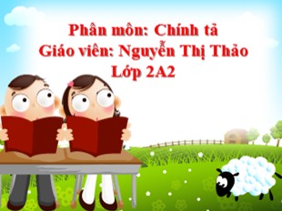 Bài giảng Chính tả Lớp 2 - Tuần 1: Ngày hôm qua đâu rồi - Nguyễn Thị Thảo