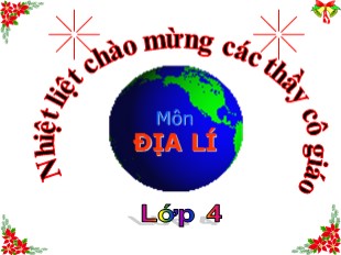 Bài giảng Địa lý Lớp 4 - Bài 14: Hoạt động sản xuất của người dân ở đồng bằng Bắc Bộ (Tiếp theo)