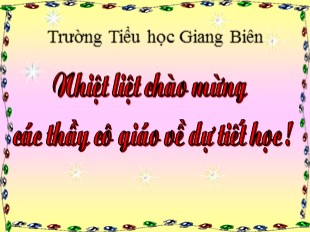 Bài giảng Tiếng Việt Lớp 3 - Bài: Mở rộng vốn từ Cộng đồng - Trần Thị Thanh Hương