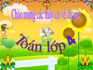 Bài giảng Toán Lớp 4 - Bài 8: Hàng và lớp