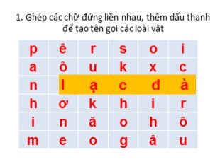 Bài giảng Tiếng Việt 1 - Bài 81: Ôn tập