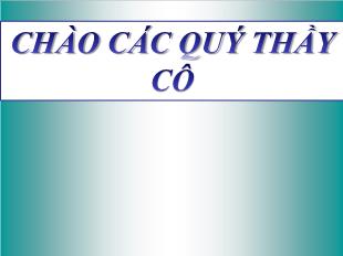 Bài giảng Tiếng Việt 3 - Bài: Ôn tập giữa kì 2 (Tiết 1)