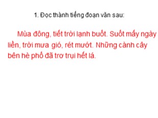 Bài giảng Tiếng Việt Lớp 1 - Tuần 18: Ôn tập