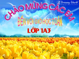 Bài giảng Toán Lớp 1 - Bài: Giải toán có lời văn (Tiếp theo)