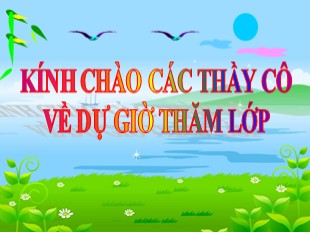 Bài giảng Toán Lớp 1 - Tuần 8: Số 0 trong phép cộng