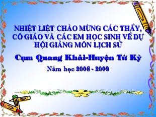 Bài giảng Lịch sử 6 - Tiết 15, Bài 14: Nước Âu Lạc