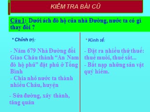 Bài giảng Lịch Sử Lớp 6 - Bài 24 : Nước Cham-Pa từ thế kỉ II đến thế kỉ X - Đoàn Thị Hồng Nhung