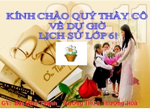 Bài giảng Lịch Sử Lớp 6 - Bài 8: Thời nguyên thủy trên đất nước ta - THCS Thượng Hòa