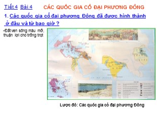 Bài giảng Lịch sử 6 - Bài 4: Các quốc gia cổ đại phương Đông - Nguyễn Khánh Ngọc