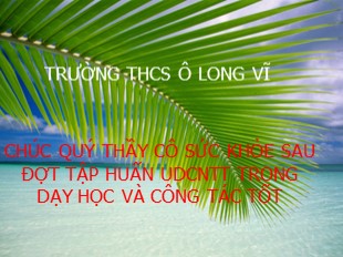 Bài giảng Lịch sử 6 - Bài 6: Văn hóa cổ đại - Trường THCS Ô Long Vĩ