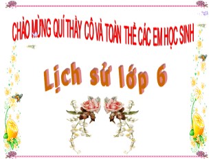 Bài giảng Lịch sử 6 - Tiết 11, Bài 11: Những chuyển biến về xã hội - Lư Linh