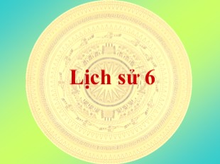 Bài giảng Lịch Sử 6 - Tiết 13, Bài 12: Nước Văn Lang - THCS Nguyễn Công Trứ