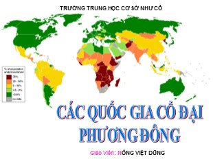 Bài giảng Lịch sử 6 - Tiết 4, Bài 4: Các quốc gia cổ đại Phương Đông - Nông Việt Dũng