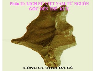 Bài giảng Lịch sử 6 - Tiết 9, Bài 8: Thời nguyên thủy trên đất nước ta - Nguyễn Ánh