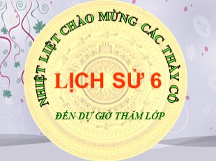 Bài giảng Lịch sử 6 - Tiết 9, Bài 9: Đời sống của người nguyên thủy trên đất nước ta - Phương Nga