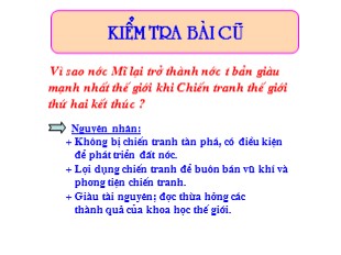 Bài giảng Lịch sử 9 - Tiết 11, Bài 9: Nhật Bản - Lê Duy Hùng