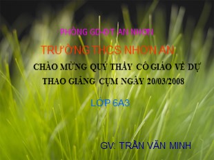 Bài giảng Lịch sử Lớp 6 - Bài 23: Những cuộc khởi nghĩa lớn trong các thế kỷ VII - IX