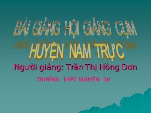 Bài giảng Sinh học 10 Bài 17: Quang hợp | Trần Thị Hồng Dơn
