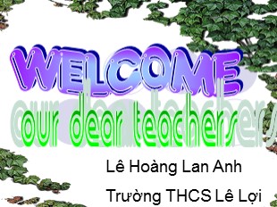 Bài giảng Tiếng anh Lớp 9 Unit 4: Learning a foreign language period 24 : Read