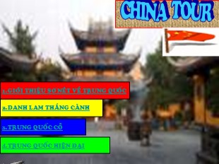 Đề tài Giới thiệu về Trung Quốc
