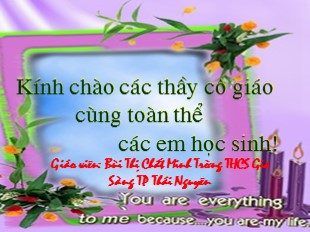 Bài giảng Lịch Sử 6 - Bài 12: Nhà nước Văn Lang - Bùi Thị Chất Minh