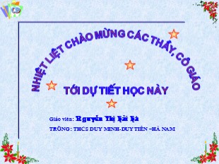 Bài giảng Lịch sử 6 - Bài 6: Văn hóa cổ đại - Nguyễn Minh Tú
