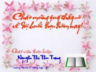Bài giảng Lịch sử Lớp 6 - Tiết 15, Bài 14: Nước Âu Lạc - Nguyễn Thị Thu Trang